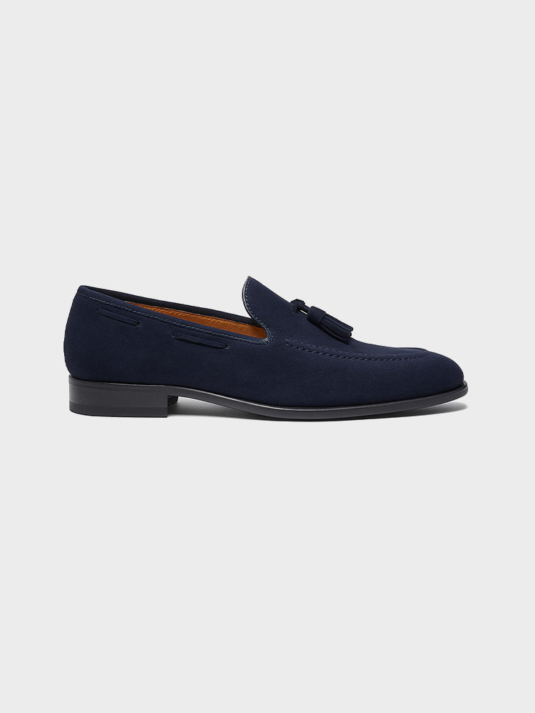 Mocasines de ante con borla