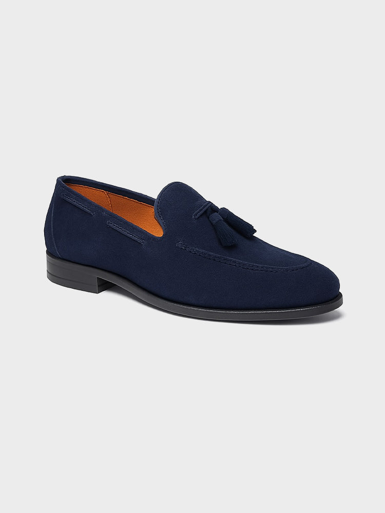 Mocasines de ante con borla