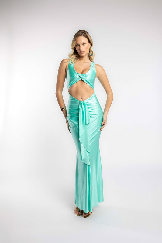 VESTIDO ESPEJISMO ESMERALDA