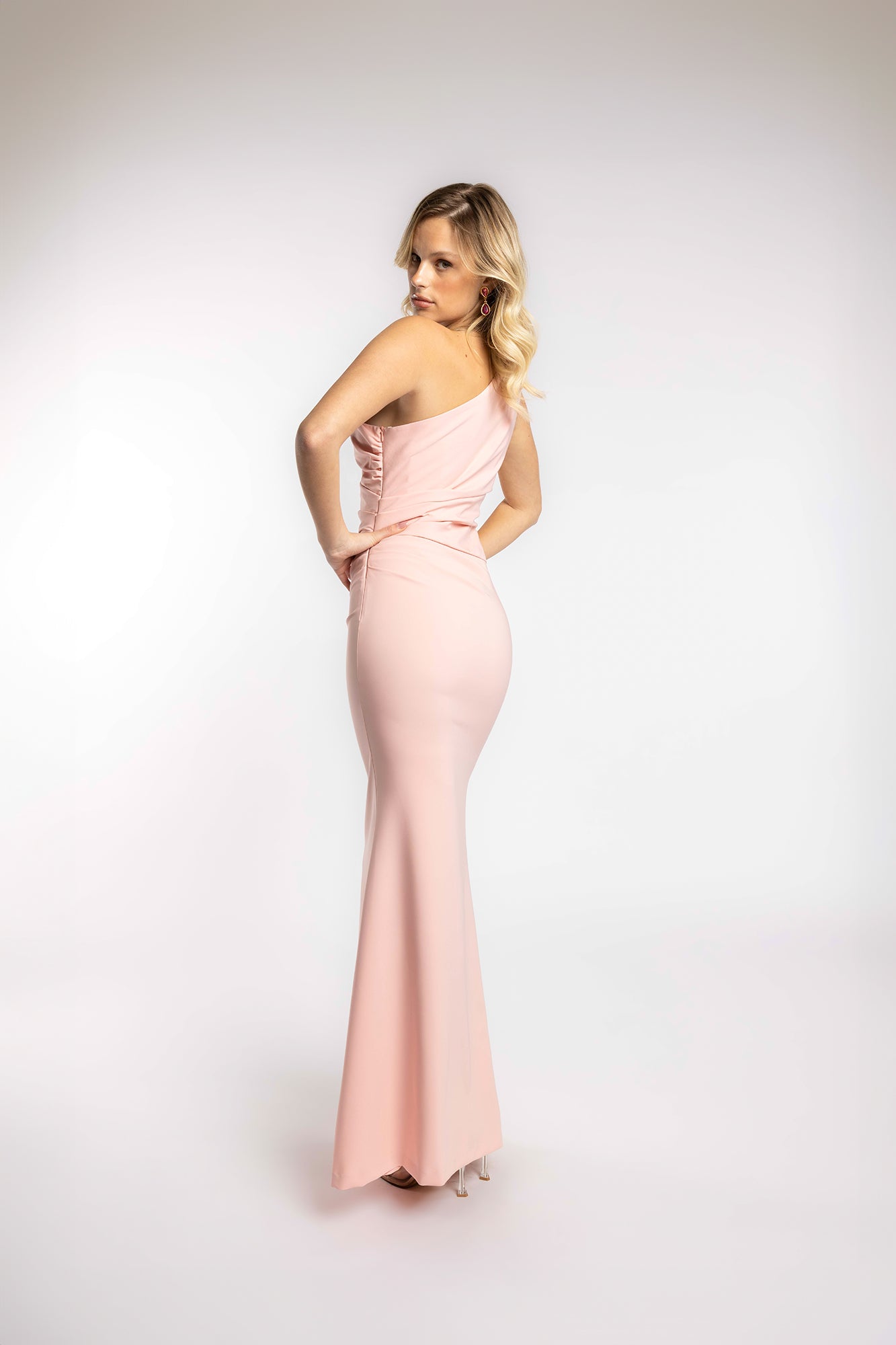 VESTIDO SUSURRO PALO ROSA