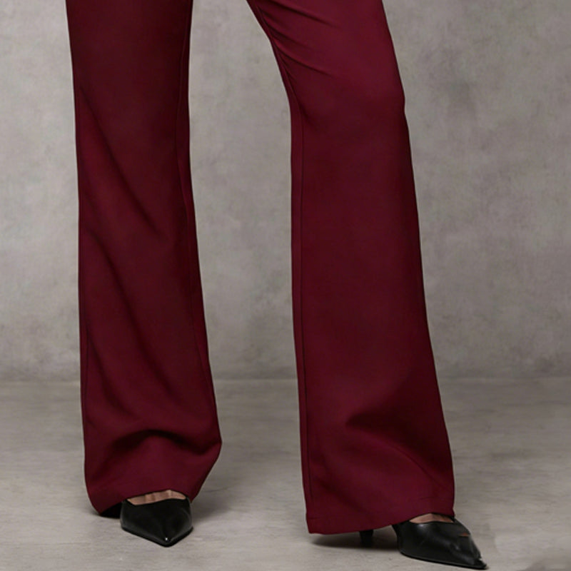 Valentina - Pantalón de Vestir Acampanado